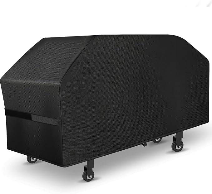 Griddle Cover 600D Heavy Duty for 28 inch Double Shelf Griddle with Hood, 28 inch Blackstone Griddle Cover Blackstone Cover Accessories BBQ Gas Grill Cover Waterproof Windproof