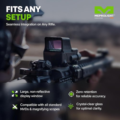 MEPROLIGHT® MEPRO RDS PRO V2 Mil-Spec Electro Optic Red Dot Sight
