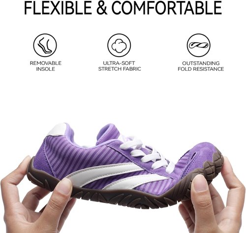 Barefoot Shoes | Women’s Casual Sneakers with Wide Toe Box - Zero Drop, Lightweight & Breathable for Hiking