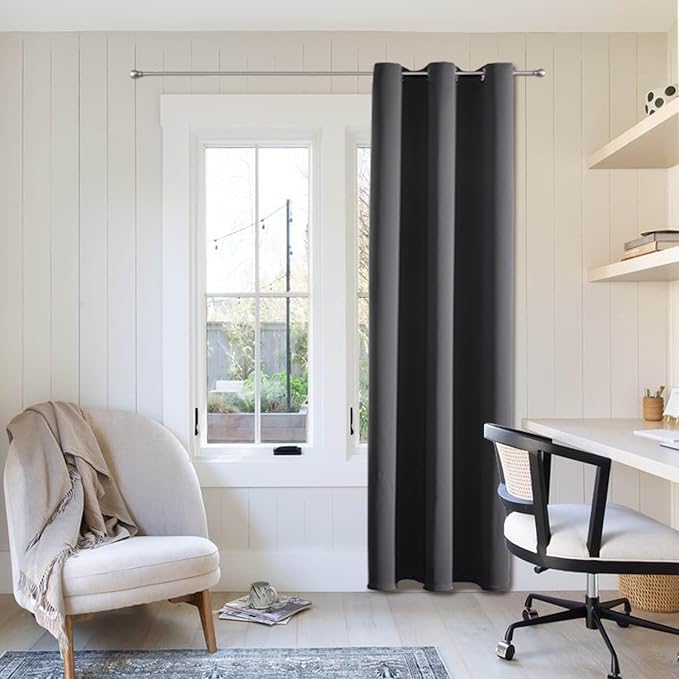 ChrisDowa Grommet Blackout Curtains
