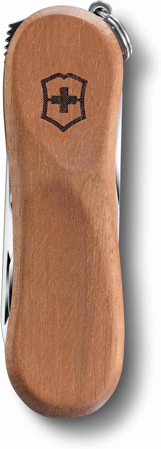 Victorinox Nail Clip 580 Multi-Tool - 8 Functions, Swiss Made with Nail File & Cleaner - Ruby