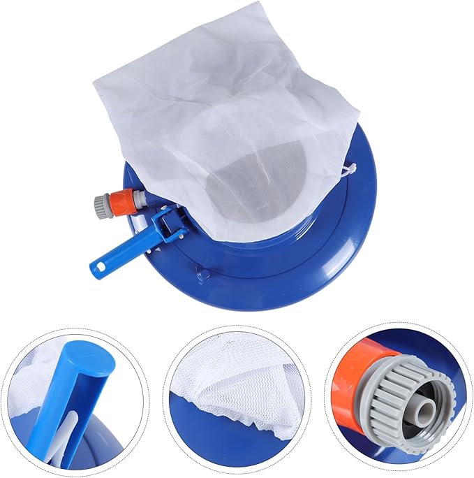 1set Pool Leaf Cleaner Swimming Pool Cleaning Tool for Easy Debris Removal Suitable for Fountains and Ponds