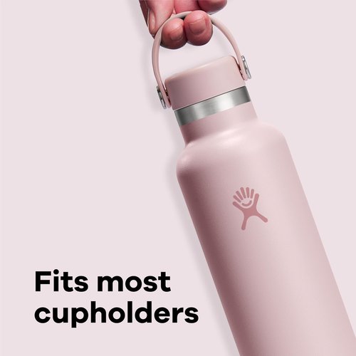 Hydro Flask Water Bottle - Insulated Stainless Steel - Leakproof & Non-Spill | 21 Oz Nectar Orange