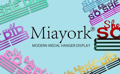 Medal Hanger | Easy-to-Install Wall-Mounted Medal Holder for Runners - Perfect for Displaying Awards