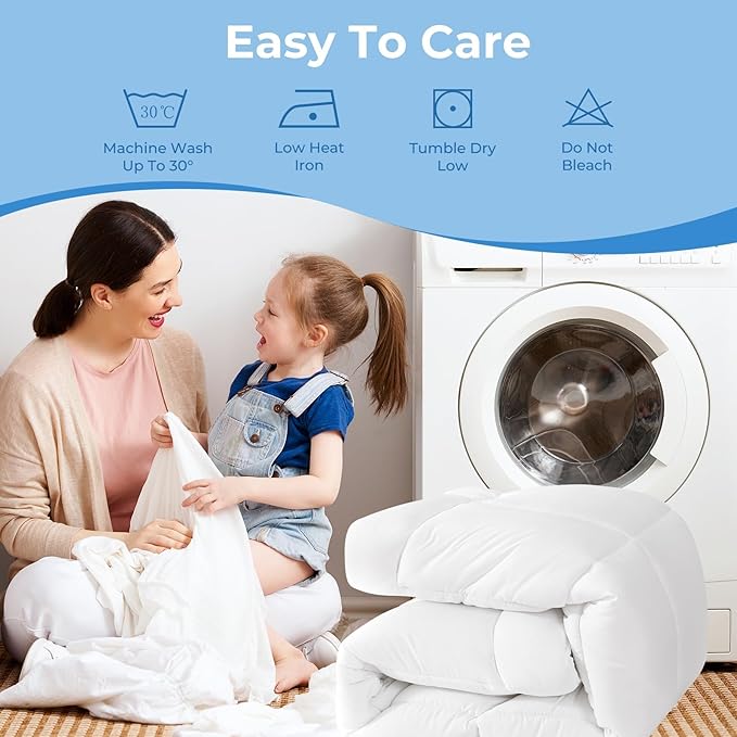 YUGYVOB California King Mattress Topper - 800GSM Extra Thick Cooling & Breathable Mattress Pad with Deep Pocket 8"-21" & Soft Down Alternative Filling, White