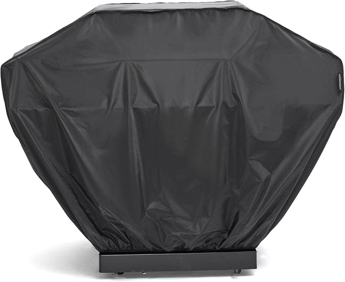 Covermates Classic Grill Cover - All-Weather Heavy Duty Outdoor BBQ Cover with Water-Resistant 12-Gauge Vinyl, Mesh Vents, Protection for Large Outdoor Grills, 66 Inch, Black