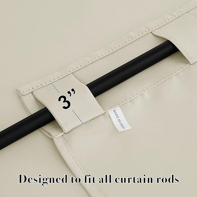 RYB HOME Kitchen Window Curtains