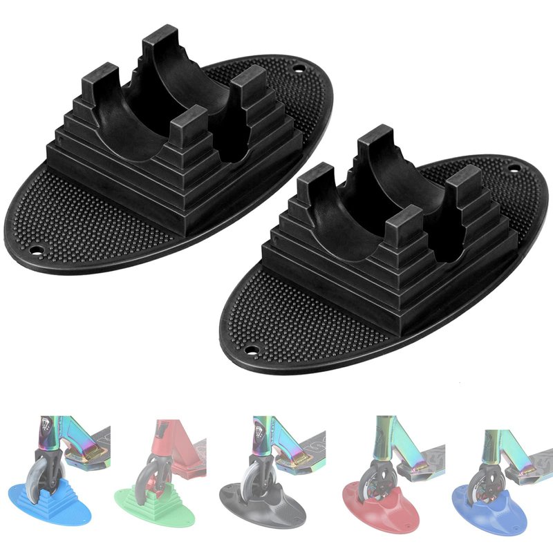 VOKUL Scooter Stand Parking Kick Scooter Holder Stand fit Most Scooters for 95mm -125mm Scooter Wheels - Multiple Scooters, Stable Base,Organize Scooters, Works Perfect