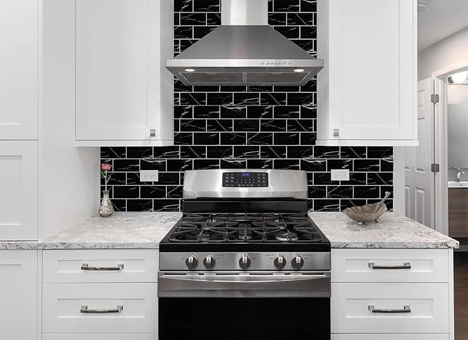 StyloVue 100 Pieces Peel and Stick Backsplash