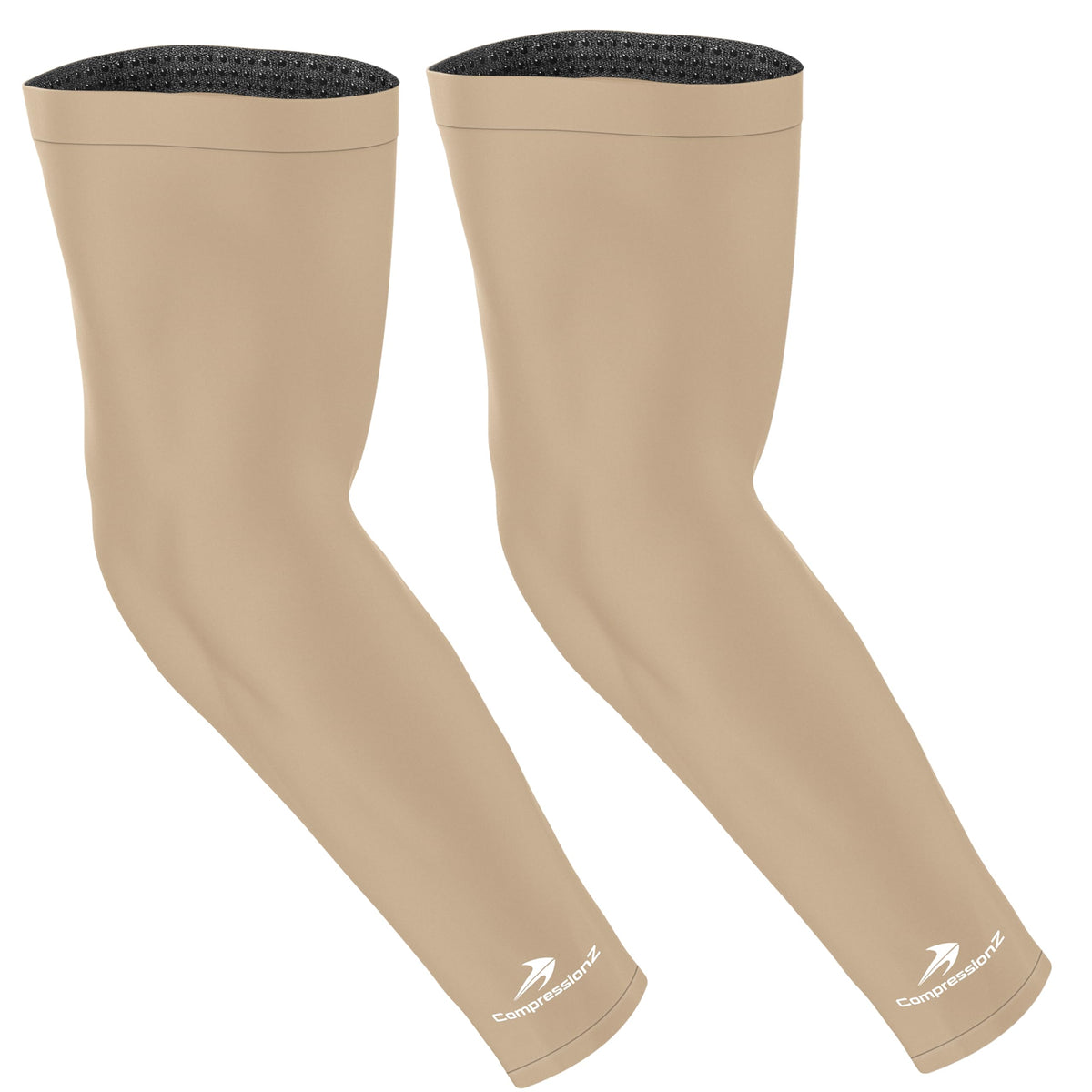 CompressionZ Compression Arm Sleeves for Men & Women| Cooling UV Sun Protection Elbow Pain Relief for All Sports and Recovery