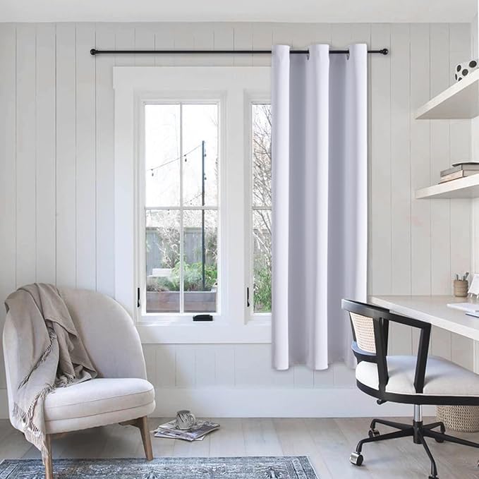 ChrisDowa Small Window Curtains 40 inches Long