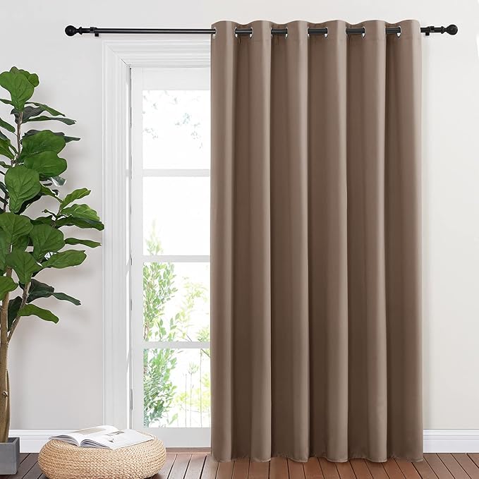 NICETOWN Blackout Blinds for Patio Door, Sliding Door Insulated Blackout