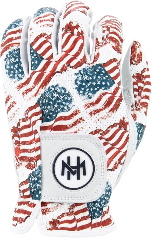 MULLIGAN HOOLIGAN® Men's Golf Glove - Premium Cabretta Leather & Mesh for Breathable Comfort
