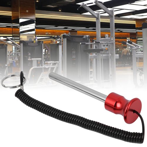 CYTGOUPER Weight Stack Pin, Automatic Drop Set Pins Gym, Drop Set Pins with Pull Rope, Magnetic Weight Pins Home Gym Replacement Parts for Weight Stack Machine