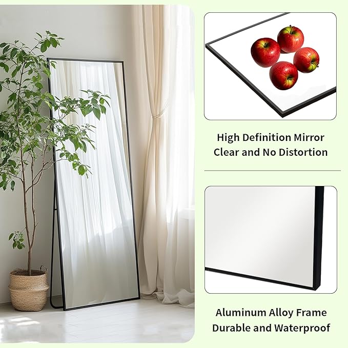 Sunniry Full Length Mirror 56x16 inch, Full Body Mirror