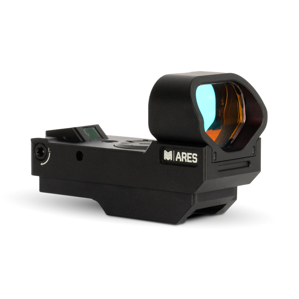 Monstrum Ares V2 Open Reflex Dot Sight for Rifles and Long Guns | with Shake Awake Illumination | Red Dot | A1 Circle Cross Reticle