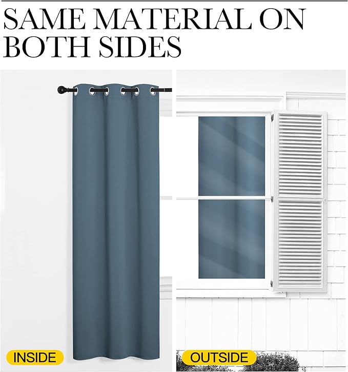 NICETOWN Room Darkening Curtains