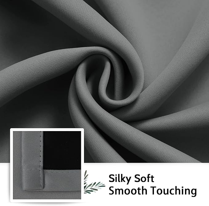 SimpleHome 100% Blackout Curtains