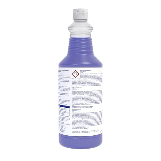 CREW 94476081 Super Blue Mild Acid Toilet Bowl Cleaner, Removes Rust, Scale & Stains, Citrus Scent, Ready-to-Use Squeeze Bottle, 32-Ounce
