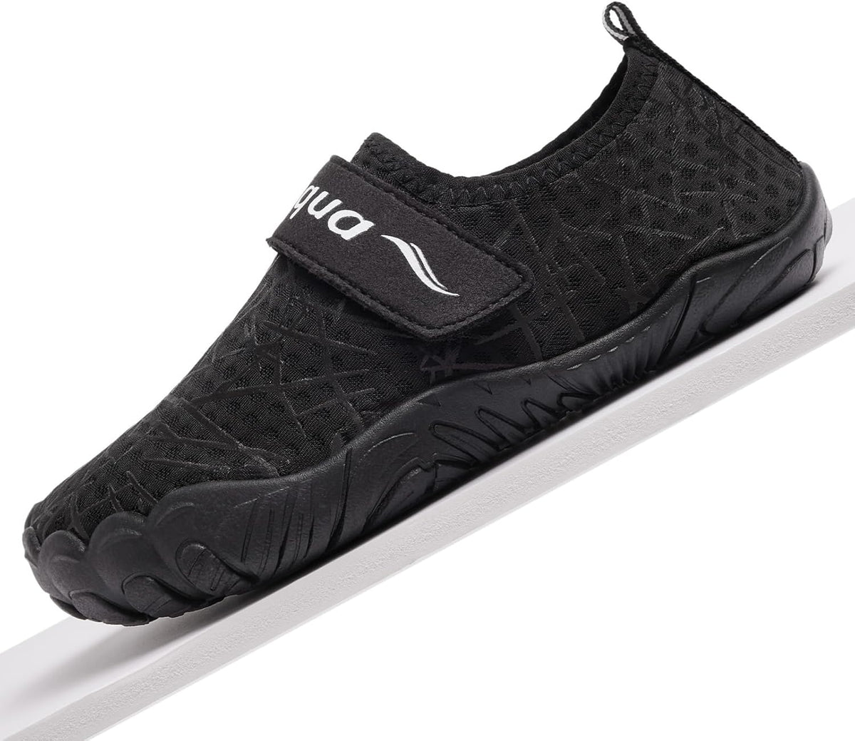 Racqua Kids Water Shoes - Non-Slip Quick Dry Aqua Shoes for Beach & Pool | Lightweight for Boys & Girls