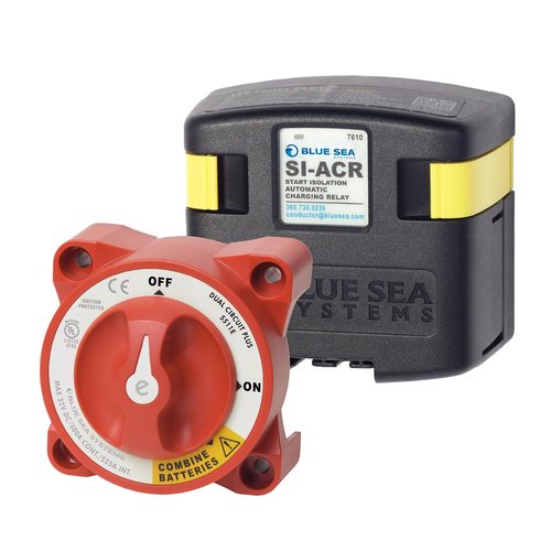 Blue Sea Systems Add-A-Battery Kit - 120A Dual Circuit System for Enhanced Power Management