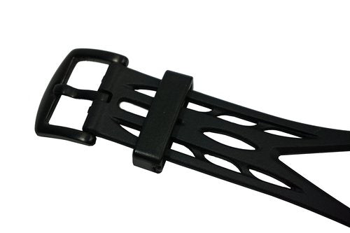 Gymboss Interval Timer and Stopwatch Watch Strap – Black (One Size Fits All)