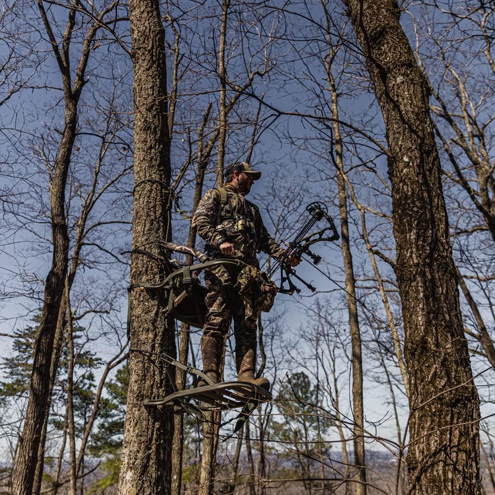 Mini Viper SD Climbing Treestand by Summit Treestands - Mossy Oak Camo