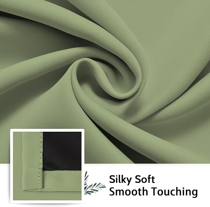 SimpleHome 100% Blackout Curtains