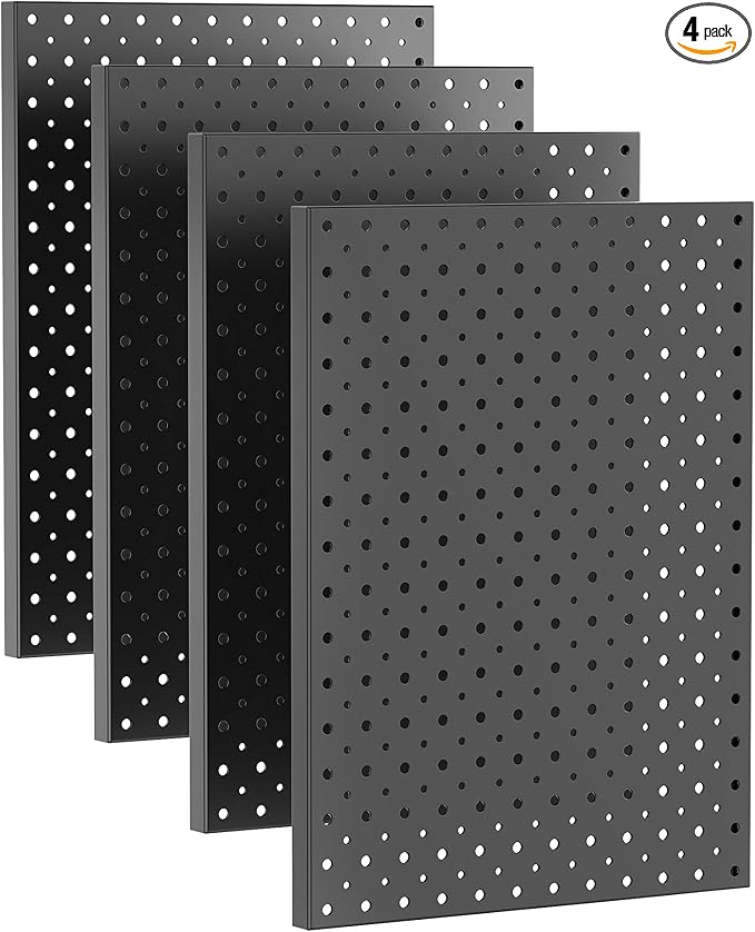 Ultrawall Metal Pegboard Panels, Pegboard Wall Organizer, Garage Tool Storage