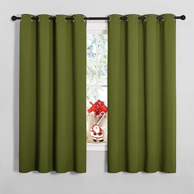 NICETOWN Bedroom Curtain Panels Blackout Draperies, Thermal Insulated Solid