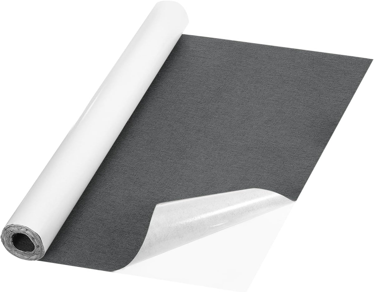 Repair Patches Repair Tape Self-Adhesive DIY Repair Patch Linen Gear Patch for Sofa, Furniture, Chair, Clothing,Tents,35x79 Inch,Deep Grey