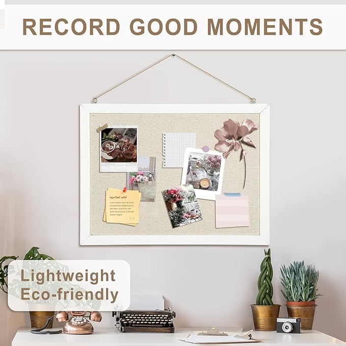 2-Pack Double-Sided Cork Board