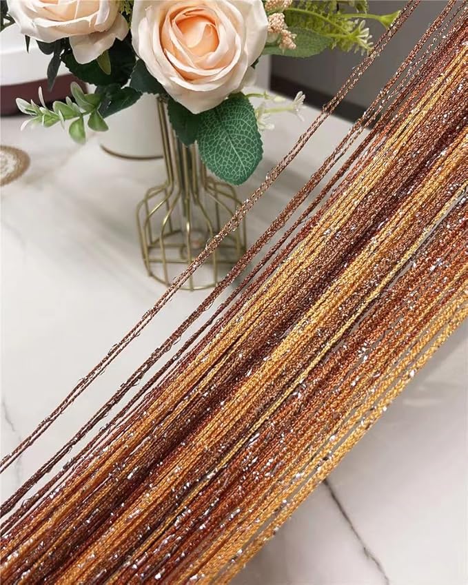 ave split Decorative Door String Curtain Wall Panel Fringe Window Room Divider