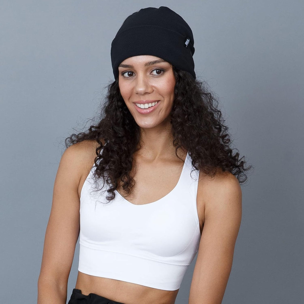 The Hat Depot Fleece Winter Functional Beanie Hat Cold Weather-Reflective Safety for Everyone Performance Stretch