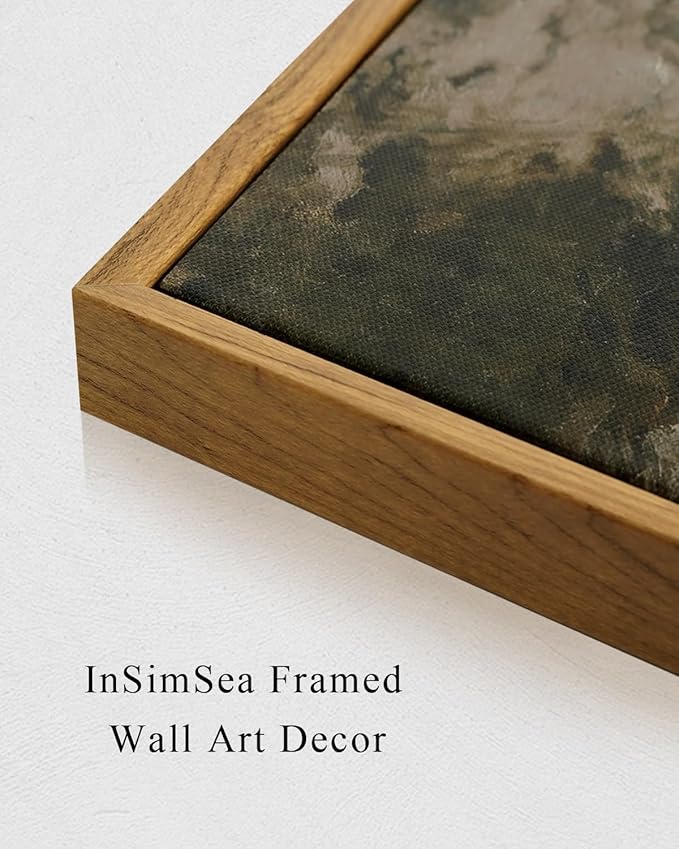 InSimSea Framed Wall Art for Living Room Flower Wall Art Home Decor Roses Vintage Botanical Prints Floral Paintings Canvas Art Wall Decor Floral Home Decor Canvas Prints for Bedroom Office 16x24in