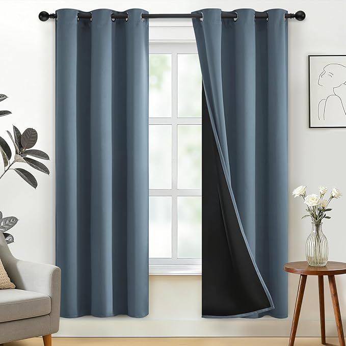 SimpleHome 100% Blackout Curtains