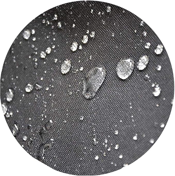 Heavy Duty Waterproof Grill Cover for Char-Griller 2121,2828,2727,2929 Grills and Char-Griller Smokers Without Side Fire Box,Black