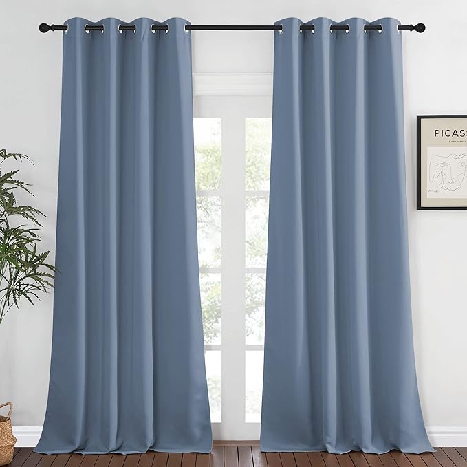 NICETOWN Extra Long Room Darkening Drape