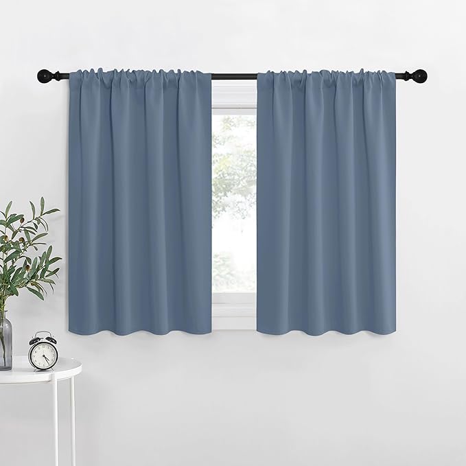 NICETOWN RV Blackout Curtains for Camper Windows, Short Blackout Curtains &