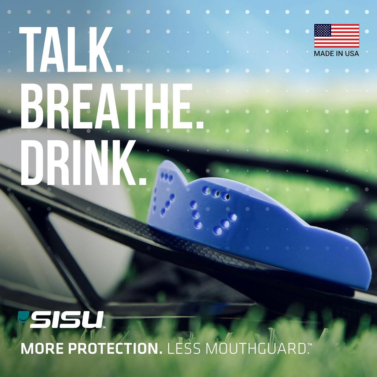 SISU 3D Mouthguard - Pre-Formed, Easy-Fit Protection for Lacrosse, Football & Hockey - Remoldable Up to 20 Times