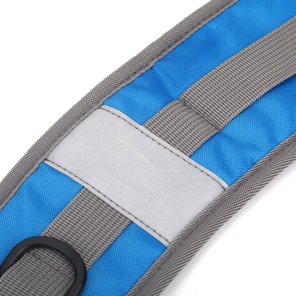 Replacement Shoulder Strap, Adjustable Nylon Shoulder Strap for Backpacks, Hiking & Jogging (Blue)