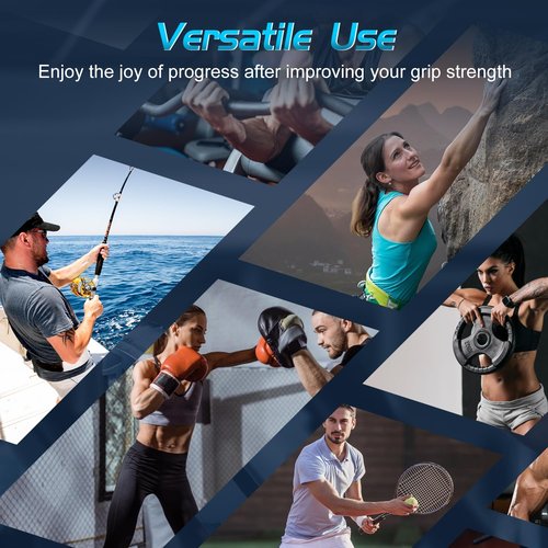 396lbs / 180kg Grip Strength Tester Trainer - Dynamometer Handgrip Measurer Meter with LCD Display, Handheld Strengthener Exerciser for Sports, School, and Home Use (396Lbs / 180Kgs)