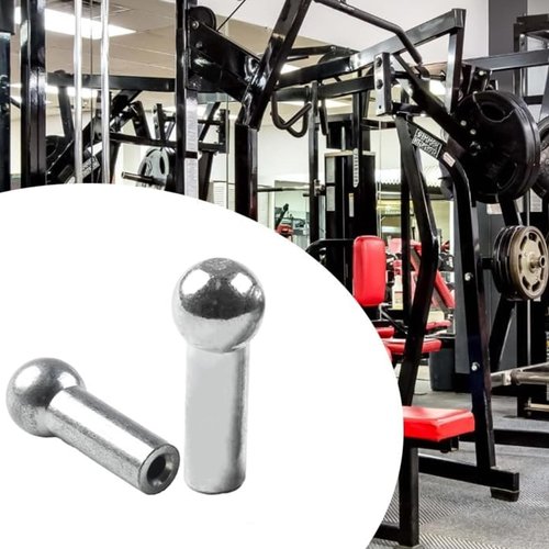 6 Pack Gym Cable Ball Stopper Gym Pulley Machine Stopper Cable Ball Terminals Wire Port Joint Parts Weight Machine Accessories Fitness Equipment Running Yoga Accessories for Home Gym Machine