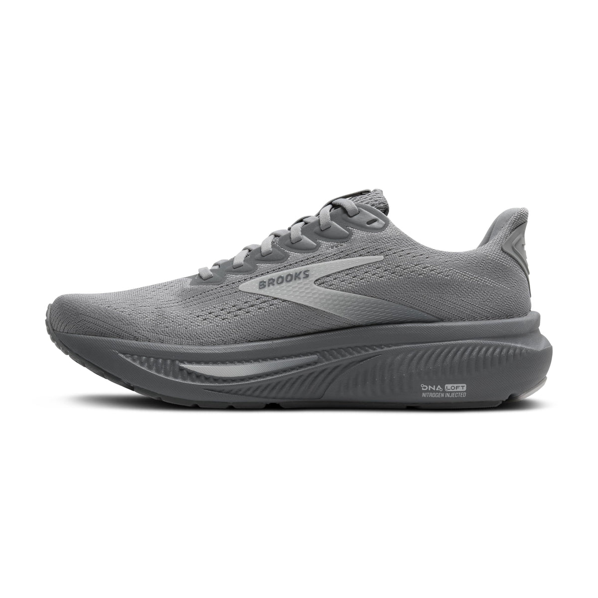 Brooks Men’s Ghost 17 Neutral Running Shoe - Primer Gray/Oyster Mushroom - 13 Wide