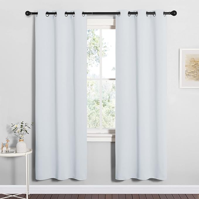 NICETOWN Room Darkening Draperies Curtains, Window Treatment Thermal Insulated