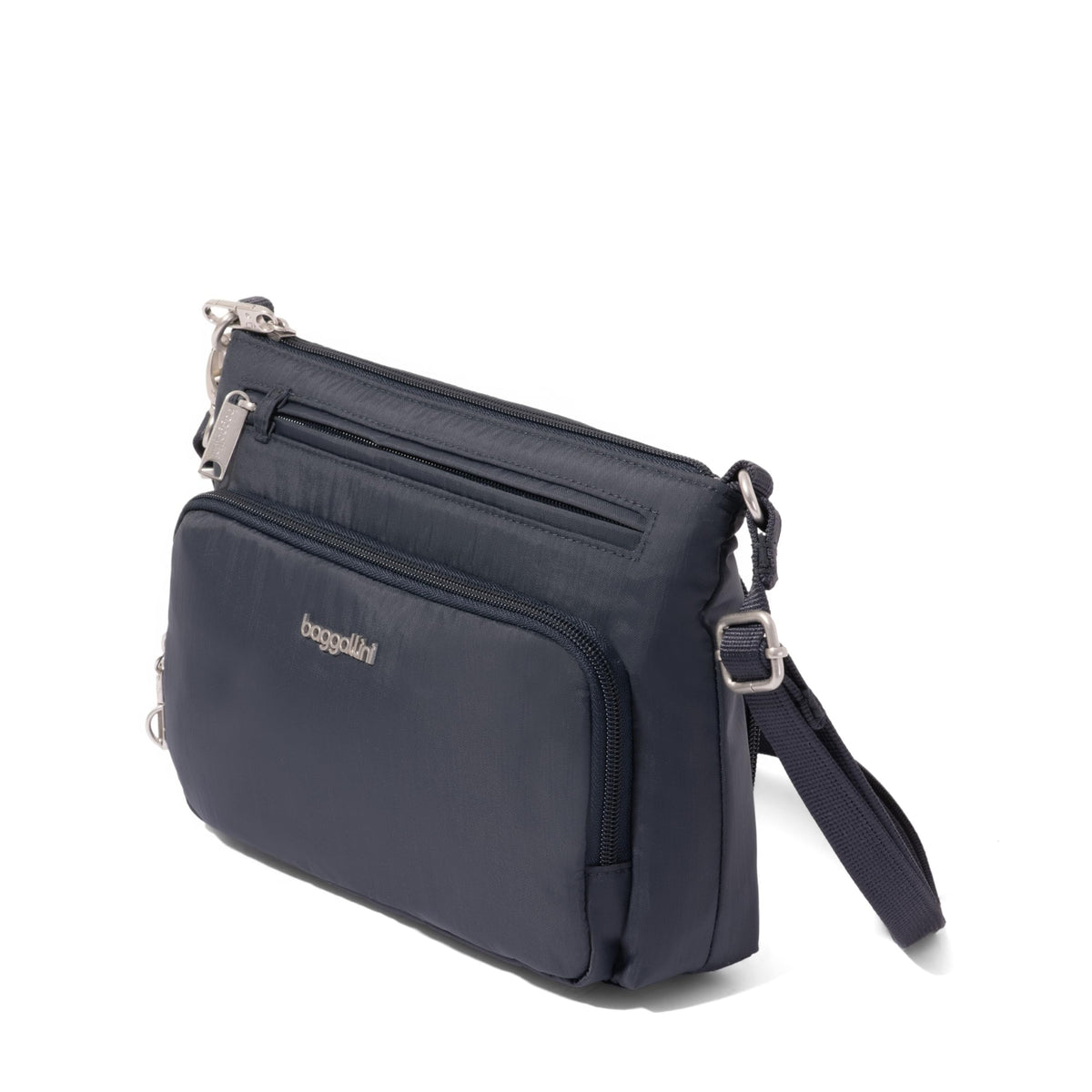 Securtex Anti-Theft Keepsake Crossbody - 9.8”x7”x1.9" Travel Safe Bag w/Locking Zippers, Slash-Resistant, RFID