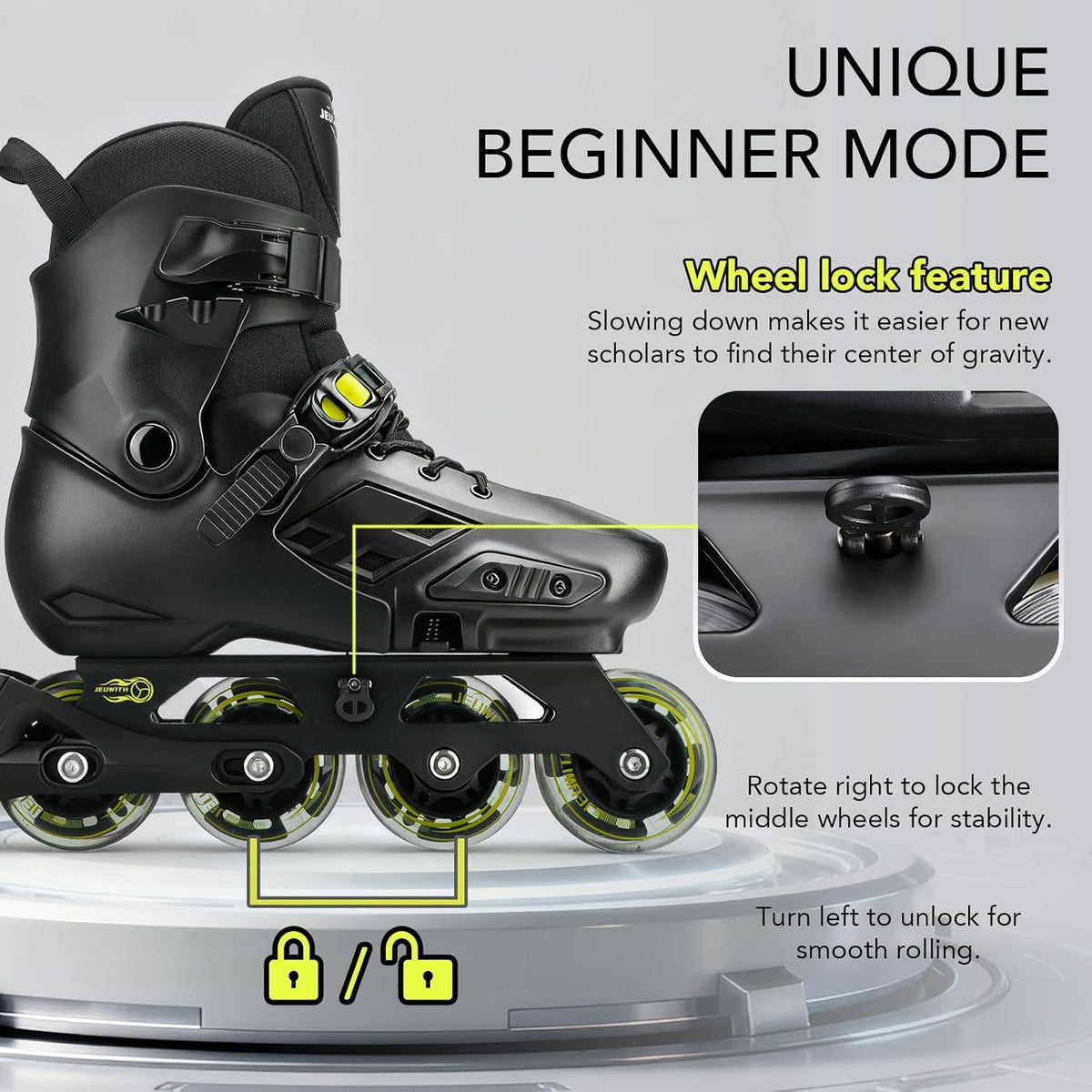 Skiennix Inline Skates for Kids | Adjustable Size with Light-Up Wheels | Perfect for Beginners