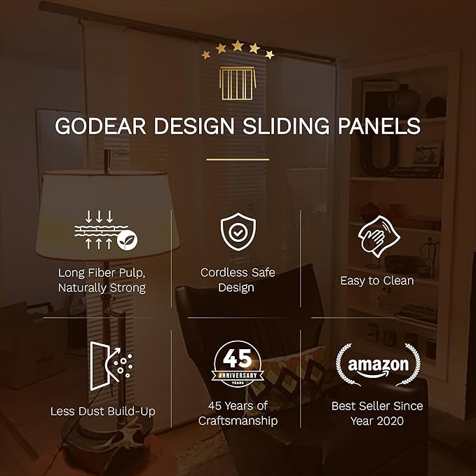 GoDear Design Adjustable Vertical Blinds