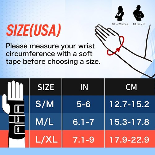 FEATOL Carpal Tunnel Wrist Brace - Night Support Thumb Spica Splint for De Quervains | Medium/Large, White/Pink