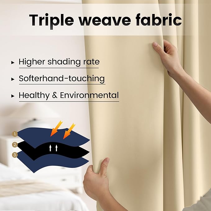 Extra Wide Room Divider Curtains, Theater Curtains Perfect
